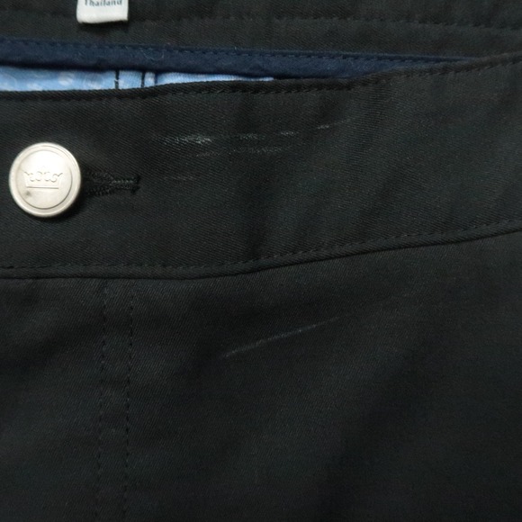 Peter Millar Pants Men 44x32 Black EB66 Performance 5 Pocket Trouser Chino - Picture 11 of 11